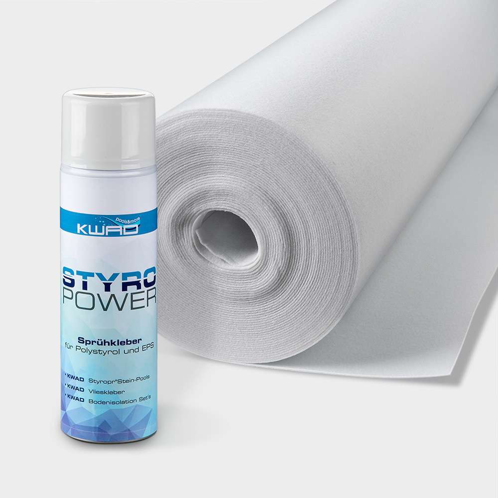 Thermopool Pro komplett 8 × 4 × 1,5 m PS30/80 med blå 0,8 mm blå liner. - Bild 10