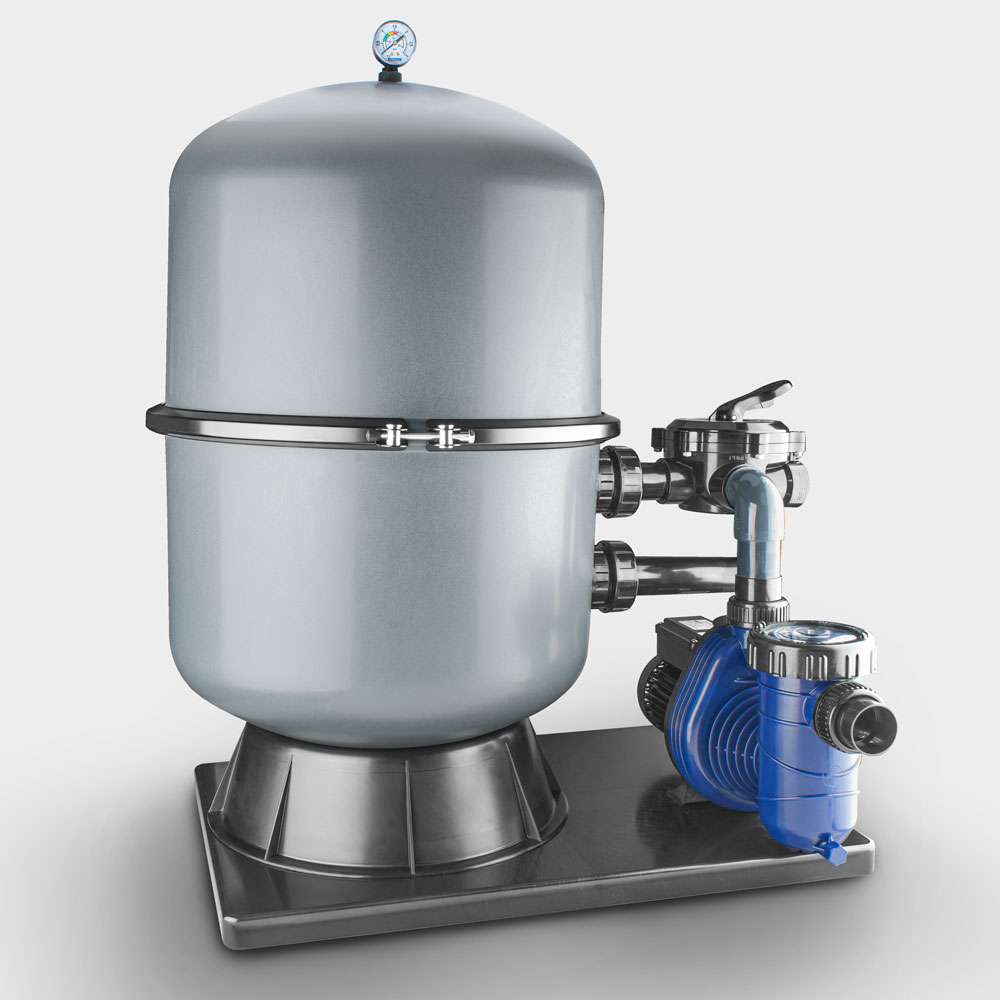 ASTRALPOOL sandfiltersystem Ø 500 mm med SPECK PlusPump Vario speed