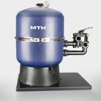 PRESTIGE Ø 500 mm med SPECK 6-vägsventil och bottenplatta / utan pump”